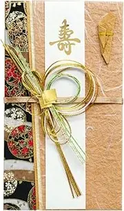 Japanese Traditional Decorative Fashion Envelope for The Celebration"Kaga" of Colors of Metropolis Series Yellow