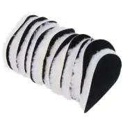 10 Pcs 125 Mm Car Polishing Pad 5 Inch Inch Polish Waxing Pads Wool7992