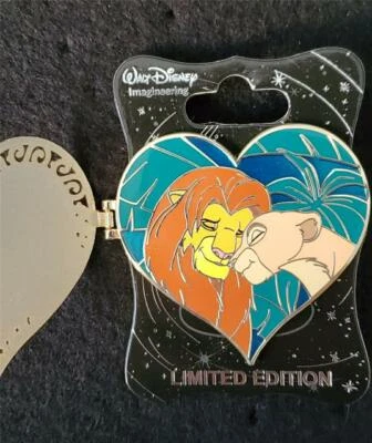 Disney WDI Pin - Valentine's Day 2018 - Lion King Can You Feel the Love Tonight
