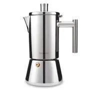 Diego Stovetop Espresso Maker Stainless Steel Italian Coffee Machine Maker 12...