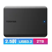 在飛比找蝦皮購物優惠-TOSHIBA 東芝 Canvio A5 2.5吋 2TB 