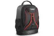 TOPEX 18 Inch Tool Backpack, Multi-pocket Tool Organizer, Premium Fabric Tool Bag with Tough Bottom