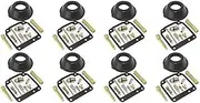 Seals Parts 8X Carburetor Repair Kit Jet Needle Float Valve Pilot Screw Chamber Gasket Diaphragm for Y&amaha XJR400 XJR 400 R