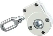 Perfk Awning Worm Gear Awning Parts Heavy Duty Manual Universal Drive Tool Crank Tool for Yard Apartment Lawn Rain Shelter Balcony