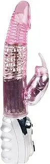 Rabbit Sex Toy Vibrator for Women - Rotating Beaded Adult Vibe - Erotic Vaginal and Clit Stimulator