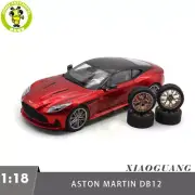 1/18 Aston Martin DB12 DB 12 Red Black Top Diecast Model Toy Car