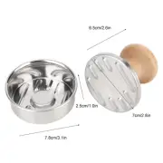 Meat Presses Mold Stainless Steel Meat Presses Mold Hamburger Maker For Home JJ