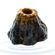 Aquarium Volcano Shape Oxygen Pump Fish Tank Air Bubble Ornament-Decor L7C0