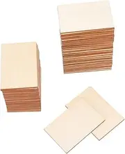 NUOBESTY Mm Thick Wooden Slices Pieces for DIY Crafts Party Decorations Home Decor