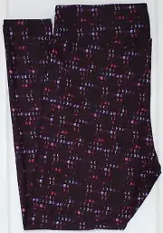 OS LuLaRoe One Size Leggings Cute Purple Blue Pink Fish scale Confetti Q10