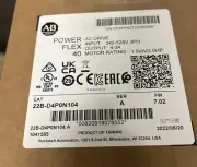22B-D4P0N104 New Sealed AB 22B-D4P0N104 PowerFlex 1.5 kW 2 HP AC Drive HT 1PCS