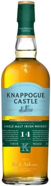 Knappogue Castle 14 Year Old Single Malt Irish Whiskey 700ml