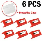 6x Diamond Replacement Vinyl Turntable Cartridge Needles For Crosley Phonograph