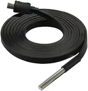 UbiBot DS18B20 Temperature Probe, Waterproof External Probe for Refrigerator,Remote Temperature Monitor for Hot Tub,Swimming Pool,-55 to 125 C,USB Connector (Matches with Ubibot WS1,WS1 Pro only)(3m)