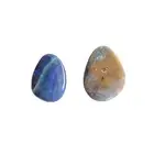 Boulder opal 2.70ct set of 2 Australian natural solid loose stone Winton parcel