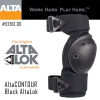 在飛比找momo購物網優惠-【ALTA】CONTOUR-AltaLOk護 膝/黑(#52