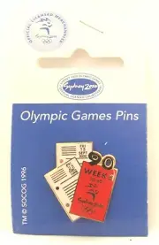 90 WEEKS TO GO CALENDER BOOK SYDNEY OLYMPIC GAMES 2000 PIN BADGE COLLECT #103
