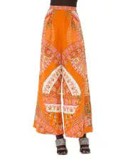 Camilla Silk Wide Leg Pants