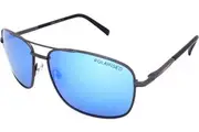 Mangrove Jacks Smoke House C8 Matte Gunmetal / Ice Blue Revo Polarised Lenses