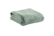 Bianca Gosford Blanket 100% Cotton Soft Sofa Home Bedding Sage