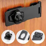 Good Rust For Doors Hasp Lock With Key Padlock Hasp Double Door Cabinet Lock