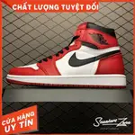 AIR JORDAN 1 復古高芝加哥運動鞋配紅白高筒 ZONE