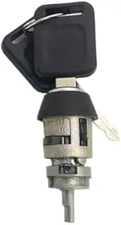 FEILIDAPARTS Ignition Lock Cylinder With 2 Keys,intended for VW CADDY I, GOLF I, GOLF II, GOLF III, GOLF IV, GOLF Van III, JETTA II, PASSAT B1, PASSAT B2, POLO, POLO II, SCIROCCO, VENTO 1979-2002
