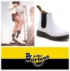 Doc Martens White Softy T Chelsea Boots 2976 Dr. Martens, Women’s Size 9 NIB NEW