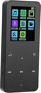 Mp3 Player, Mp3 Player with, 5.0 HiFi Lossless Built in HD Speaker Pocket Music Player with FM Radio Electronic Book Alarm Clock Digital Music Player with FM Radio,Recorder,