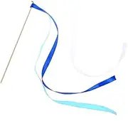 NOLITOY 20Pcs Blue with Tiny Bells Fairy Streamers for Wedding Party Favors Creative European Style Send Off Sticks for Celebrations Games and Events