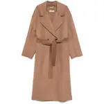 ['s Max Mara] 's Max Mara Manuele Coat 40 IT BROWN
