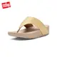【FitFlop】OLIVE TEXTURED GLITZ TOE-POST SANDALS舒適夾腳涼鞋-女(金鉑色)