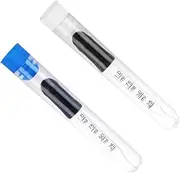 BUGUUYO Set of 40 Plastic Pipettes Glass Droppers 1ml Graduations for Oil Liquid Measuring Random Color