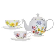 Ashdene Botanical Symphony Teapot & 2 Teacup Set - Robins Kitchen
