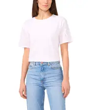 Vince Camuto Embroidered Tee