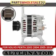 Alternator for Volvo Penta 2003 2004-2016 115A 12 Volt Clockwise 6-Groove Pulley