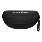 Portwest PA15 Glasses Storage Case – Black, Hard Protective Eyewear Case w/ Zip