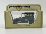 Matchbox Y 5 Models Of Yesteryear 1927 Talbot Van Lipton's Tea Green Metal Truck