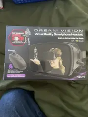 Tzumi Dream Vision Virtual Reality Smartphone Headset Built-in Earphones NEW!