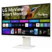 LG MyView 32SR83U-W 31.5" 4K IPS Smart Monitor with webOS