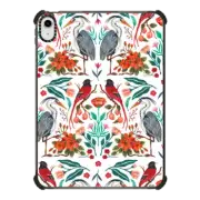 iPad 10.9-inch (10th gen) iPad Impact Case Blue Heron & Flycatcher