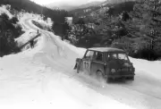 Tony Fall Raymond Joss BMC Cooper S 1967 Rally Car Old Photo