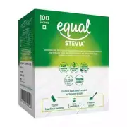 Equal Stevia Natural Sweetener Sugar Free 100 Sachet free shipping w.w