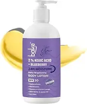 BAKE 2% Kojic Acid Body Lotion with Niacinamide & SPF 30 PA+++ for Pigmentation & Tan Removal | For Dark Spots & Sun Protection | Tanned & Pigmented Skin | For Women & Men | 200ml