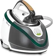 Polti Vaporella Next VN18.65, Iron with High Pressure Boiler Max 7.2 Bar, Turbo and Eco Functions, Unlimited Autonomy, 1.3 L Tank, Steam Pulse 450 g, White and Green