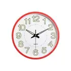 Quartz Clock Easy Installation Ornamental 12 Inch Non-ticking Wall Clock