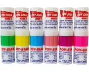 POY-SIAN Mark II Menthol Nasal Inhaler Oil Poysian (Pack of 6) | Relieves Cold Symptoms Nasal Congestion Dizziness Motion Sickness Vertigo Insect Mosquito