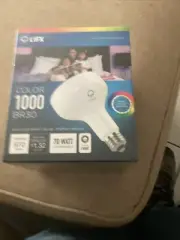 Three (3) Lifx Wi-Fi LED Smart Bulbs Color 1000 BR30 70 Watt