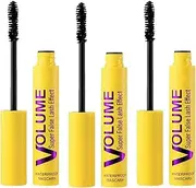 Bubble Mascara, 2025 New Lash Mascara and Length Formula for Bold, Clump-Free for Defined Lashes with Buildable Curl, Natural Lengthening Waterproof Lasting Lash Mascaras (3PCS)