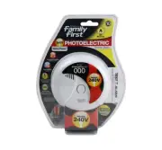 Family First 240V Interconnectable Photoelectric Smoke Alarm